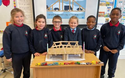 Ms Bell’s 1st Class – Building a Bridge