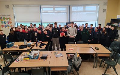 Award-Winning Past Pupils Visit Fifth Class