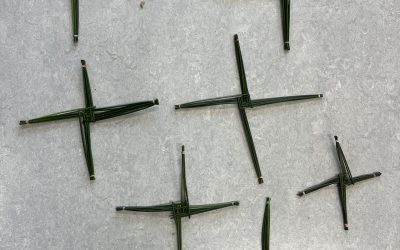 St. Brigid’s Day mass with our Grandparents.